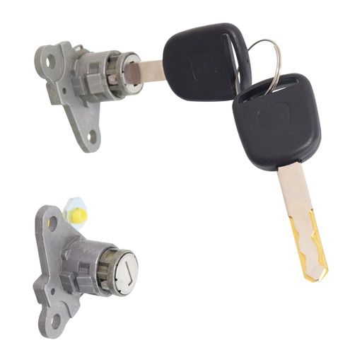[224-1304-00] CILINDRO PARA PUERTA HD FIT 06-08  JUEGO METAL TIPO ORIGINAL Derecho/Izquierdo   