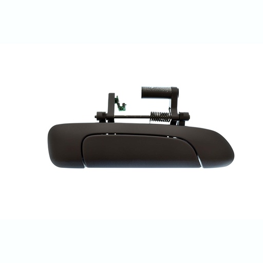 [012-1304-12] MANIJA EXTERIOR HD FIT 06-08  SIN HOYO PARA LLAVE LISA PARA PINTAR NEGRA PLASTICO HUSHAN Derecho Delantera  