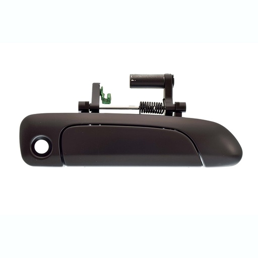 [012-1304-08] MANIJA EXTERIOR HD FIT 06-08  CON HOYO PARA LLAVE LISA PARA PINTAR NEGRA PLASTICO HUSHAN Derecho Delantera  