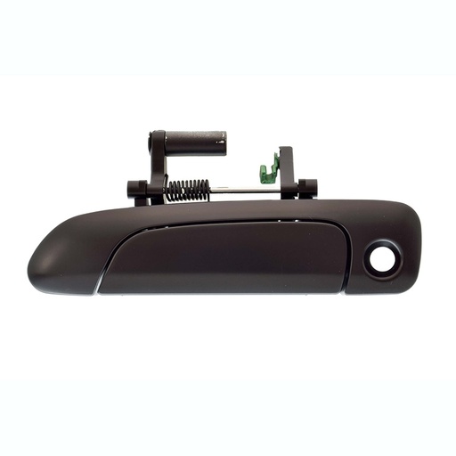 [012-1304-09] MANIJA EXTERIOR HD FIT 06-08  CON HOYO PARA LLAVE LISA PARA PINTAR NEGRA PLASTICO HUSHAN Izquierdo Delantera  
