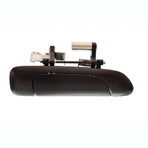 [012-1304-10] MANIJA EXTERIOR HD FIT 06-08  LISA PARA PINTAR NEGRA PLASTICO HUSHAN Derecho Trasera  
