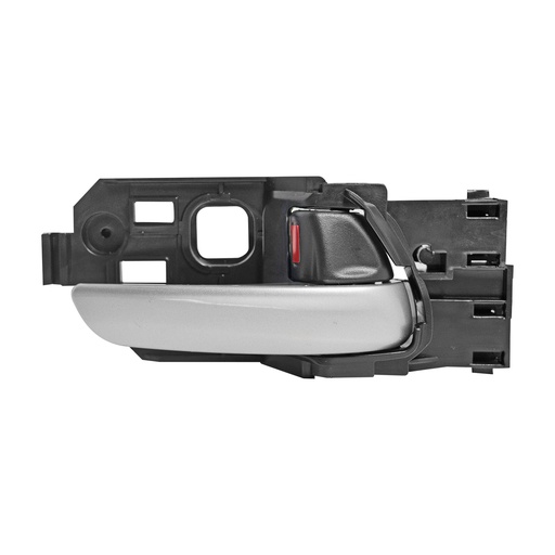 [012-1304-20] MANIJA INTERIOR HD FIT 15-18  NEGRO/PLATA PLASTICO HUSHAN Derecho Delantera/Trasera  