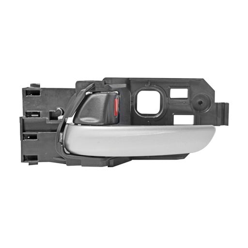 [012-1304-21] MANIJA INTERIOR HD FIT 15-18  NEGRO/PLATA PLASTICO HUSHAN Izquierdo Delantera/Trasera  
