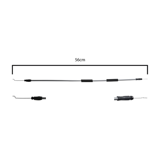 [108102] CHICOTE CERRADURA HD HR-V 15-22  56 CM GENERICA Derecho Delantera  