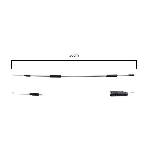 [108103] CHICOTE CERRADURA HD HR-V 15-22  56 CM GENERICA Izquierdo Delantera  