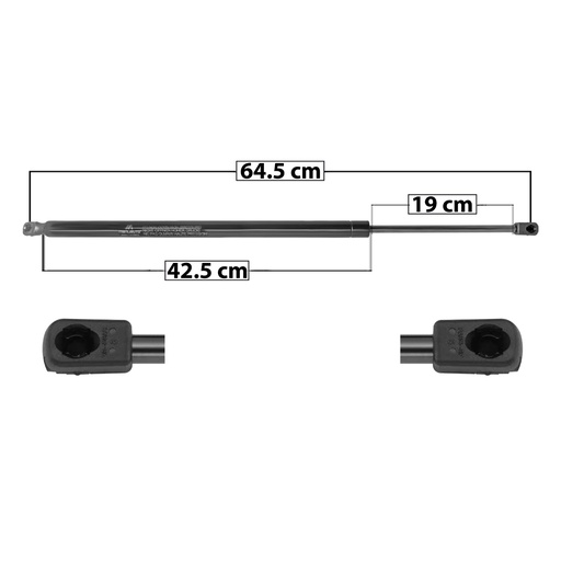 [60130] AMORTIGUADOR 5TA PUERTA HD PILOT 03-08  64.5 42.5 19 ENTRADA TIPO 9 ENTRADA 2 TIPO 9 620 139.38 63.22 680 152.87 69.34 MANIJAUTO 5651 Derecho/Izquierdo   