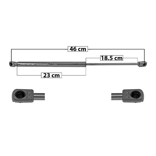 [004-1307-03] AMORTIGUADOR VIDRIO 5TA PUERTA HD PILOT 09-15  46 23 18.5 165 37.09 16.82 105 23.6 10.7 SPART 8070 Derecho/Izquierdo   