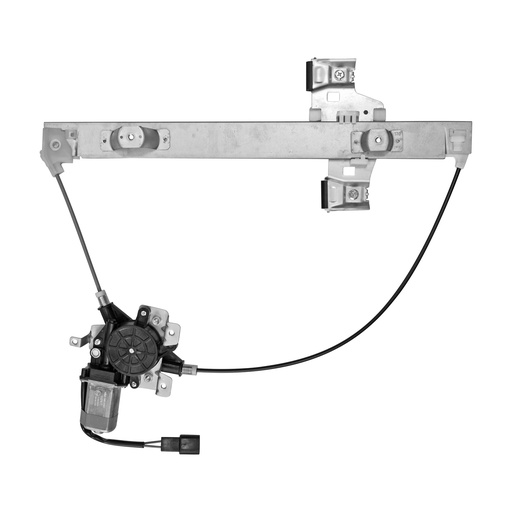 [107734] ELEVADOR DE CRISTAL HM H2 03-09  ELECTRICO 2 PINS CON MOTOR 12VCC HUSHAN Derecho Trasera  