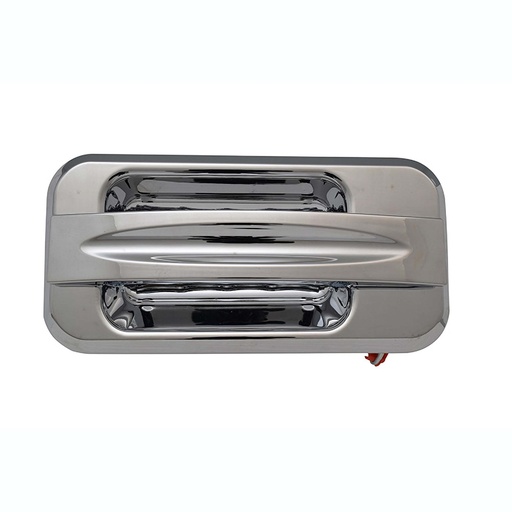 [012-3302-04] MANIJA EXTERIOR HM H2 SUT/SUV 03-09  CROMADA PLASTICO HUSHAN Derecho Trasera  