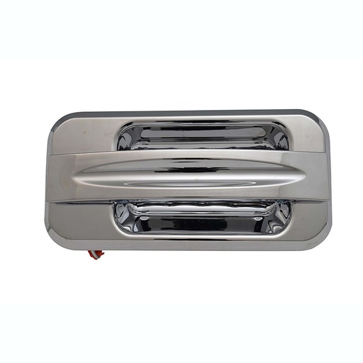 [012-3302-05] MANIJA EXTERIOR HM H2 SUT/SUV 03-09  CROMADA PLASTICO HUSHAN Izquierdo Trasera  