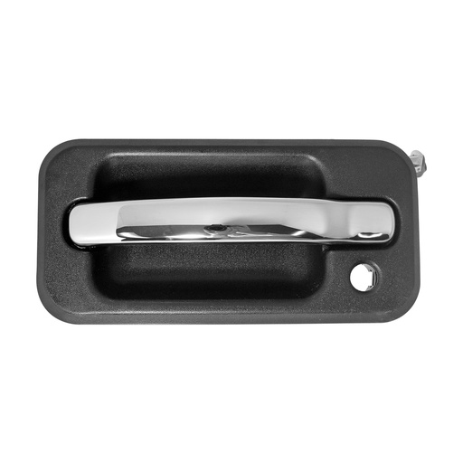 [012-3302-15] MANIJA EXTERIOR HM H2 SUT/SUV 03-09  CON HOYO PARA LLAVE CROMADA/NEGRA HUSHAN Izquierdo Delantera  
