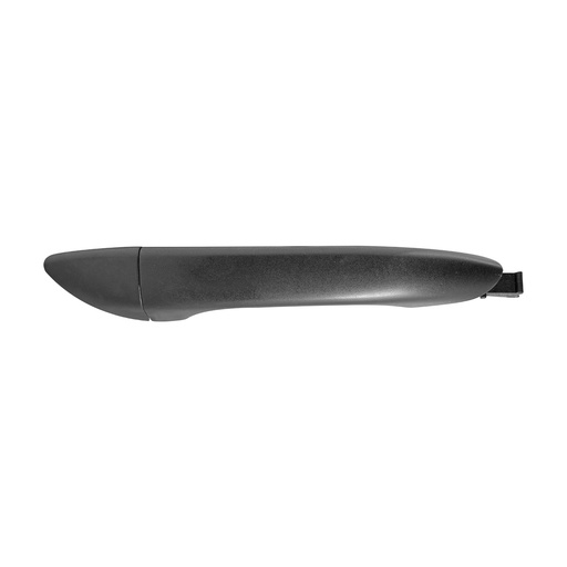 [012-3408-00] MANIJA EXTERIOR HY GRAND I10 15-20  SIN HOYO PARA LLAVE LISA NEGRA PLASTICO HUSHAN Derecho Delantera/Trasera  