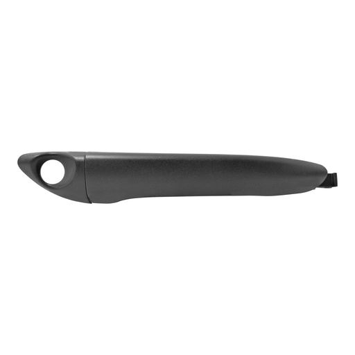 [012-3408-10] MANIJA EXTERIOR HY GRAND I10 15-20  CON HOYO PARA LLAVE CORRUGADA NEGRA PLASTICO HUSHAN Derecho Delantera  