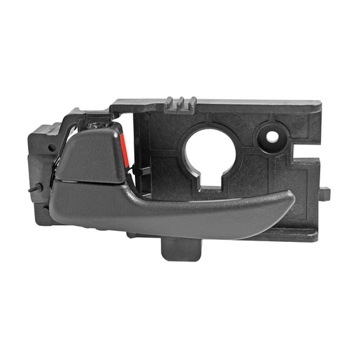 [012-3408-09] MANIJA INTERIOR HY GRAND I10 15-20  CORRUGADA NEGRA PLASTICO HUSHAN Izquierdo Trasera  