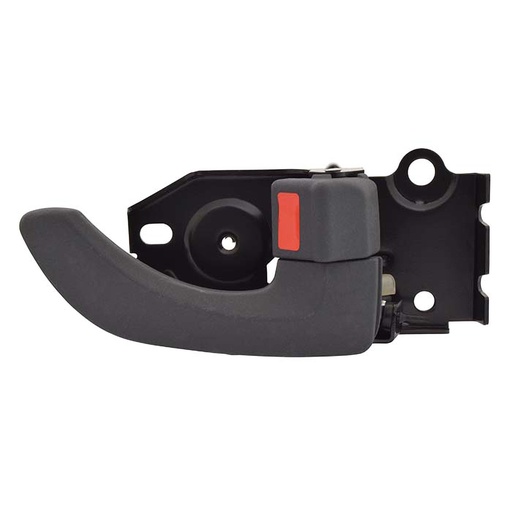 [012-3404-08] MANIJA INTERIOR HY SANTA FE 01-06  GRIS PLASTICO HUSHAN Derecho Delantera  