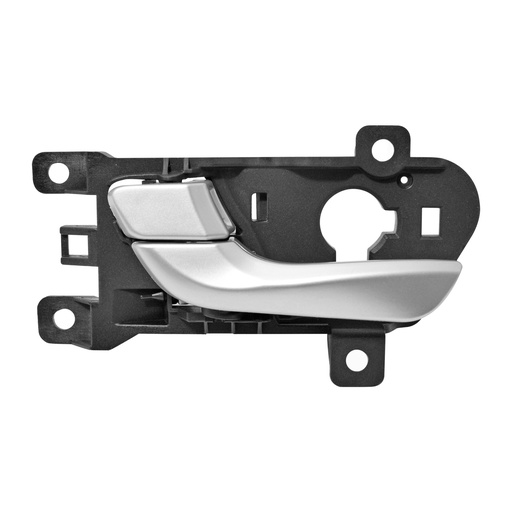 [012-3404-17] MANIJA INTERIOR HY SANTA FE 13-18  PLATA PLASTICO HUSHAN Izquierdo Delantera  