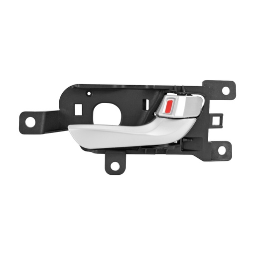 [106756] MANIJA INTERIOR HY SANTA FE 13-18  PLATA PLASTICO HUSHAN Derecho Trasera  