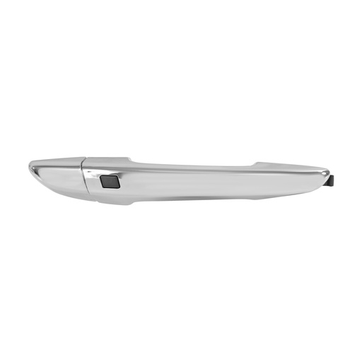 [108022] MANIJA EXTERIOR HY SONATA 17-18  SIN HOYO PARA LLAVE CON SENSOR 6 PINS CROMADA PLASTICO HUSHAN Derecho Delantera  