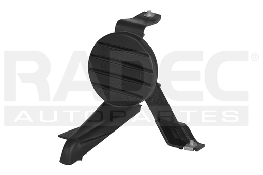 [003-0610-01] REJILLA FASCIA DELANTERA CV CAPTIVA 08-15 4 PUERTAS NEGRA S/HOYO ORIGINAL IZQ