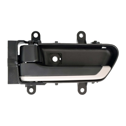 [012-2312-03] MANIJA INTERIOR NS MURANO 04-05  IN FX35/FX45 03-05  NEGRO/PLATA PLASTICO HUSHAN Izquierdo Delantera/Trasera  