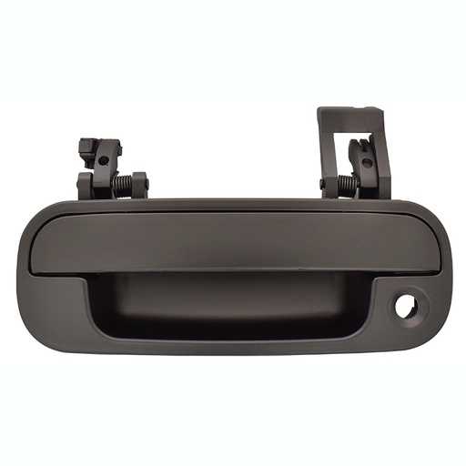 [012-1507-02] MANIJA EXTERIOR IZ AXIOM 01-04  CON HOYO PARA LLAVE 5TA PUERTA LISA PARA PINTAR LISA NEGRA PLASTICO HUSHAN    