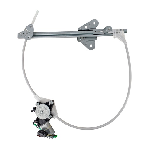 [007-1601-01] ELEVADOR DE CRISTAL JP CHEROKEE SPORT 97-01  ELECTRICO 2 PINS CON MOTOR 12VCC HUSHAN Izquierdo Delantera  