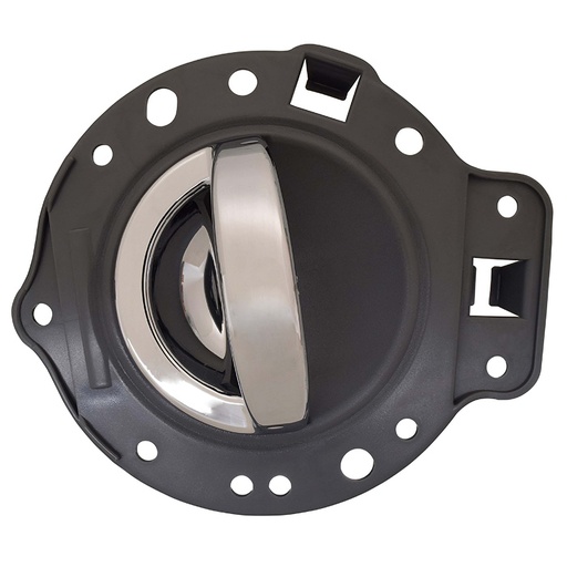 [012-1603-08] MANIJA INTERIOR JP COMMANDER 06-10  CON BASE GRIS/CROMO PLASTICO HUSHAN Derecho Delantera/Trasera  