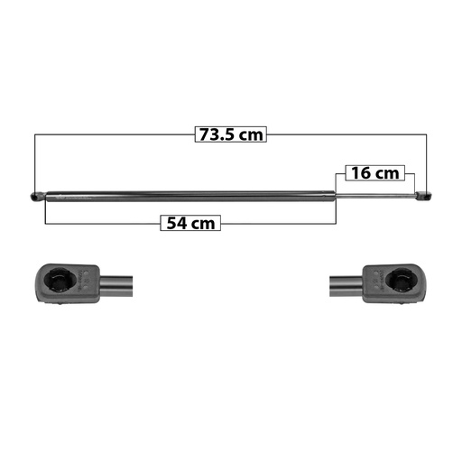 [60111] AMORTIGUADOR 5TA PUERTA JP GRAND CHEROKEE 14-20  MANUAL 73.5 54 16 ENTRADA TIPO 1 ENTRADA 2 TIPO 9 700 157.36 760 170.85 MANIJAUTO 5270 Derecho   