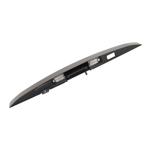 [102957] MOLDURA 5TA PUERTA JP GRAND CHEROKEE 05-10  CON MANIJA SIN HOYO PARA CAMARA NEGRA LISA    