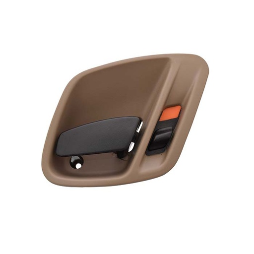 [012-1605-58] MANIJA INTERIOR JP GRAND CHEROKEE LAREDO 99-04  BEIGE/NEGRO PLASTICO HUSHAN Derecho Delantera/Trasera  