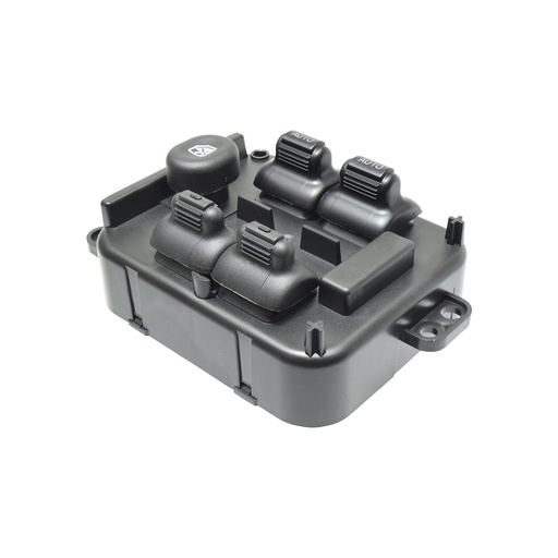 [222-1607-02] CONTROL ELECTRICO JP LIBERTY 02-07  DE ELEVADOR 11 PINS 5 TECLAS NEGRO 12VCC MANIJAUTO    