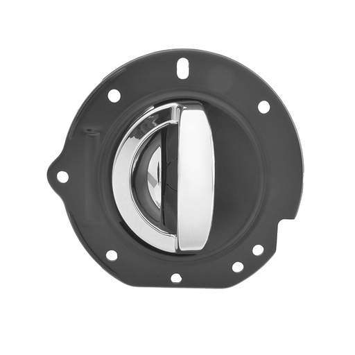 [012-1607-44] MANIJA INTERIOR JP LIBERTY LIMITED 02-07  CON BASE NEGRA/CROMO PLASTICO HUSHAN Derecho Delantera/Trasera  