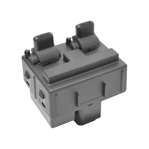 [70848] CONTROL ELECTRICO JP WRANGLER RUBICON/SAHARA 07-10  DE ELEVADOR 12 PINS 2 TECLAS 12VCC MANIJAUTO    