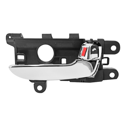 [012-3507-06] MANIJA INTERIOR KI FORTE 14-18  CROMADA PLASTICO HUSHAN Derecho Delantera/Trasera  