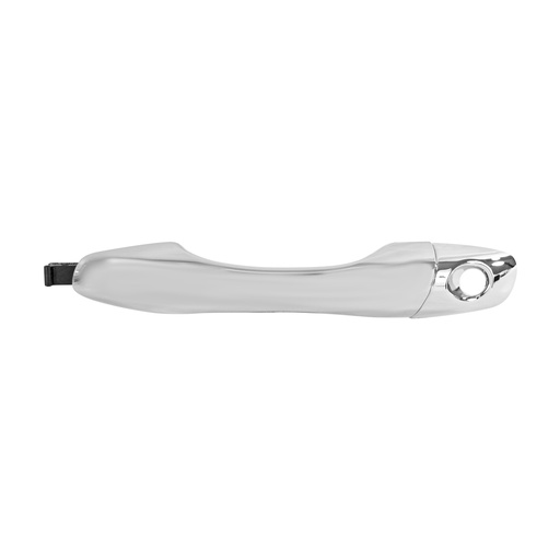 [107845] MANIJA EXTERIOR KI SORENTO 16-18  CON HOYO PARA LLAVE SIN SENSOR CROMADA PLASTICO HUSHAN Izquierdo Delantera  