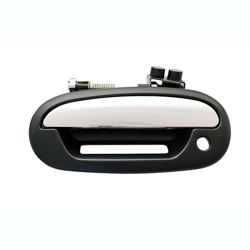 [012-1805-05] MANIJA EXTERIOR LC NAVIGATOR 98-02  CON HOYOS PARA LLAVE Y CODIGO  LISA PARA PINTAR NEGRA/CROMO PLASTICO HUSHAN Izquierdo Delantera  