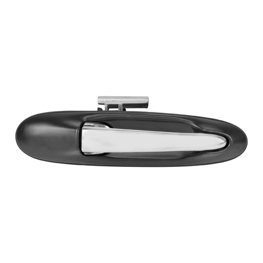 [012-1806-02] MANIJA EXTERIOR LC TOWN CAR 03-12  SIN HOYO PARA LLAVE LISA NEGRA/CROMO PLASTICO HUSHAN Derecho Delantera  