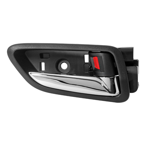 [012-3018-20] MANIJA INTERIOR MZ 2 15-22  TY YARIS R 15-20  CROMADA/NEGRA PLASTICO HUSHAN Derecho Delantera/Trasera  