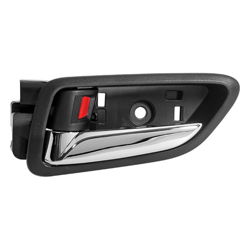 [012-3018-21] MANIJA INTERIOR MZ 2 15-22  TY YARIS R 15-20  CROMADA/NEGRA PLASTICO HUSHAN Izquierdo Delantera/Trasera  