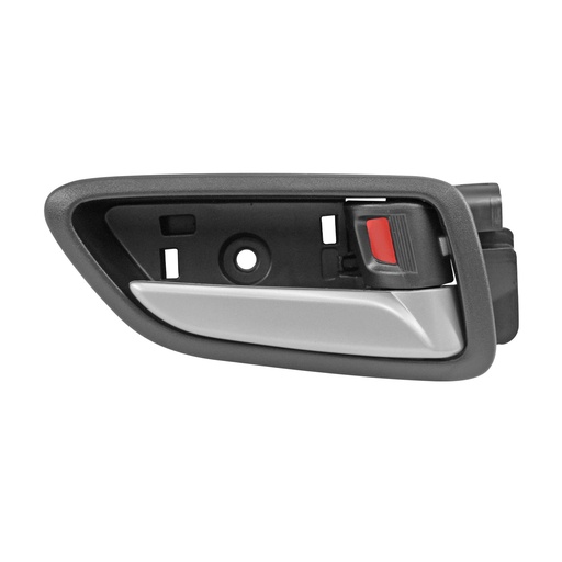 [107378] MANIJA INTERIOR MZ 2 15-22  TY YARIS R 15-20  NEGRO/PLATA PLASTICO HUSHAN Derecho Delantera/Trasera  