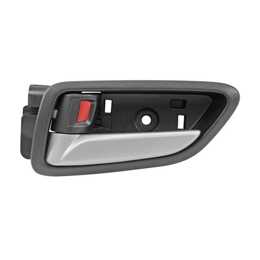 [107379] MANIJA INTERIOR MZ 2 15-22  TY YARIS R 15-20  NEGRO/PLATA PLASTICO HUSHAN Izquierdo Delantera/Trasera  
