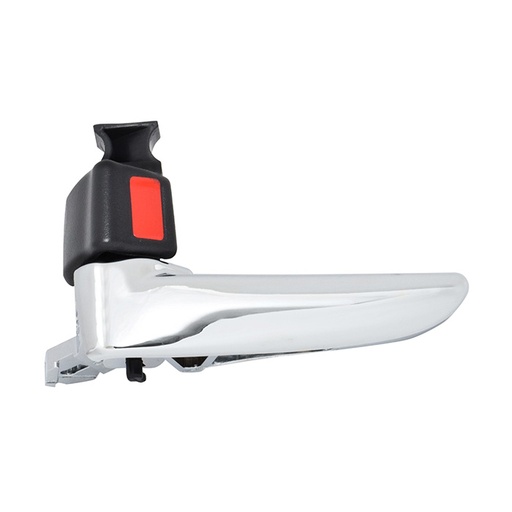 [012-1901-24] MANIJA INTERIOR MZ 3 04-09/5 06-15/6 03-08  NEGRA/CROMO PLASTICO HUSHAN Derecho Delantera/Trasera  