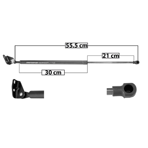 [004-1901-14] AMORTIGUADOR 5TA PUERTA MZ 3 HATCHBACK 10-13  55.5 30 21 ENTRADA TIPO 17 ENTRADA 2 TIPO 1 340 73.44 33.31 400 89.92 40.79 SPART SP-6780 Derecho   