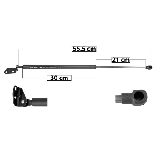 [004-1901-15] AMORTIGUADOR 5TA PUERTA MZ 3 HATCHBACK 10-13  55.5 30 21 ENTRADA TIPO 17 ENTRADA 2 TIPO 1 340 73.44 33.31 400 89.92 40.79 SPART SP-6779 Izquierdo   