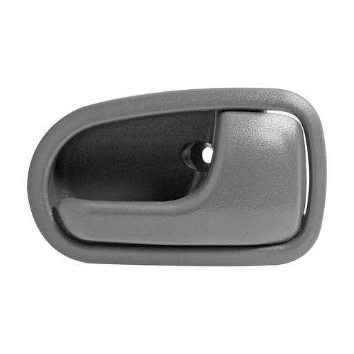 [012-1913-08] MANIJA INTERIOR MZ 323 FAMILIA/PROTEGE 95-03/626 93-02  CORRUGADA GRIS PLASTICO HUSHAN Derecho Delantera/Trasera  