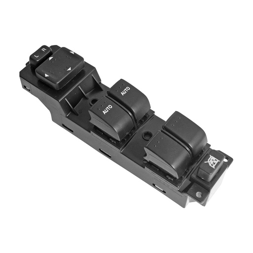 [222-1903-00] CONTROL ELECTRICO MZ CX-7 07-12/6 06-10  DE ELEVADOR 25 PINS 6 TECLAS NEGRO CON CONTROL PARA ESPEJO 12VCC MANIJAUTO    