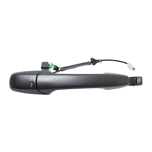 [012-1909-04] MANIJA EXTERIOR MZ CX-7 07-12/CX-9 07-15  SIN HOYO PARA LLAVE CON SENSOR LISA NEGRA HUSHAN Derecho Delantera  