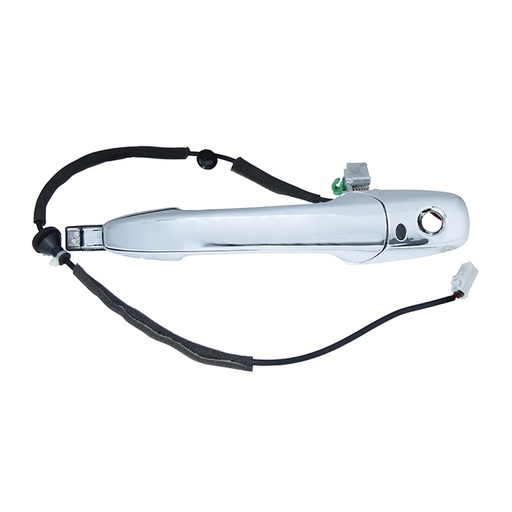 [012-1909-07] MANIJA EXTERIOR MZ CX-7 07-12/CX-9 07-15  CON HOYO PARA LLAVE CON SENSOR CROMADA PLASTICO HUSHAN Izquierdo Delantera  