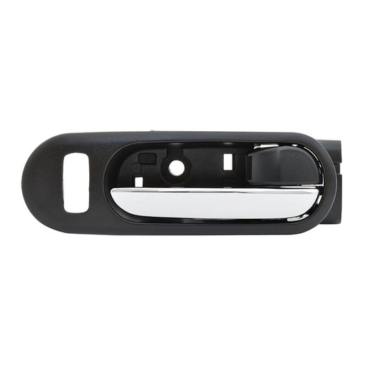 [012-1903-10] MANIJA INTERIOR MZ CX-7 07-12  CON HOYO PARA SEGURO NEGRA/CROMO PLASTICO HUSHAN Derecho Delantera  