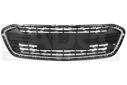 [003-0611-03] REJILLA FASCIA CV CAVALIER 18-21 C/MOLDURA CROMADA LT/LS/PREMIER L4 4 CILINDROS 1.5L 4 PUERTAS CENTRAL